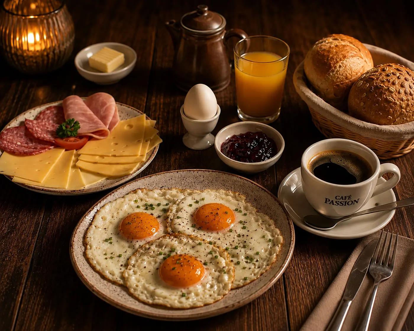 Kontinentales Fr&uuml;hst&uuml;ck